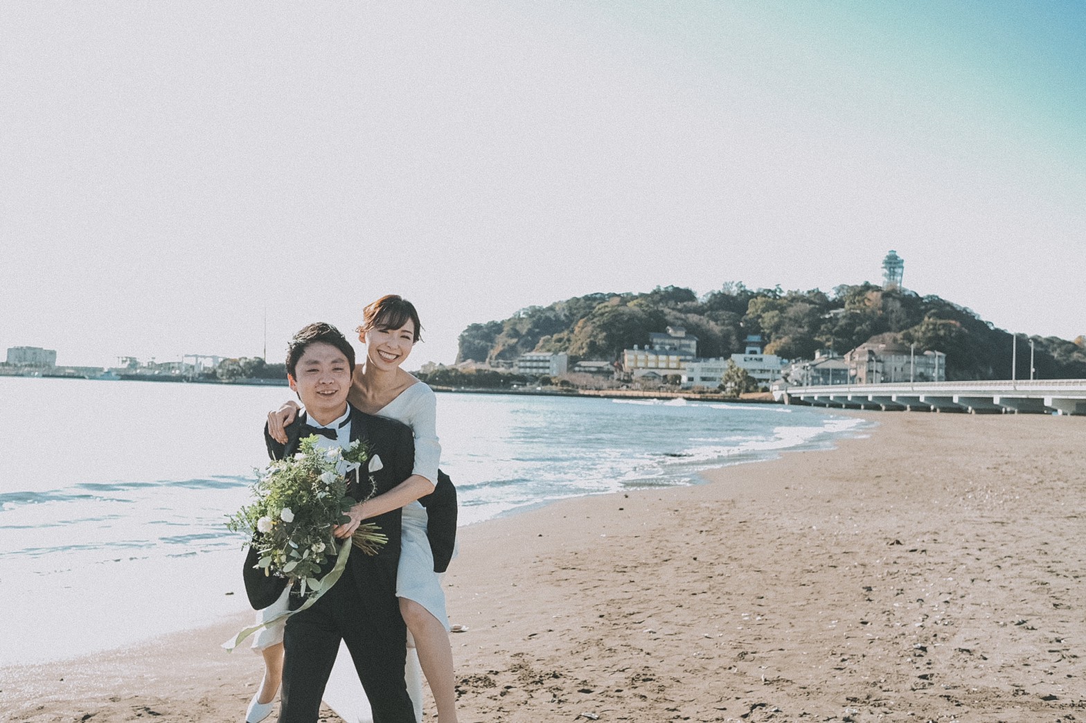 A Tで人気 江ノ島でフォトウェディング 結婚式はa T Wedding