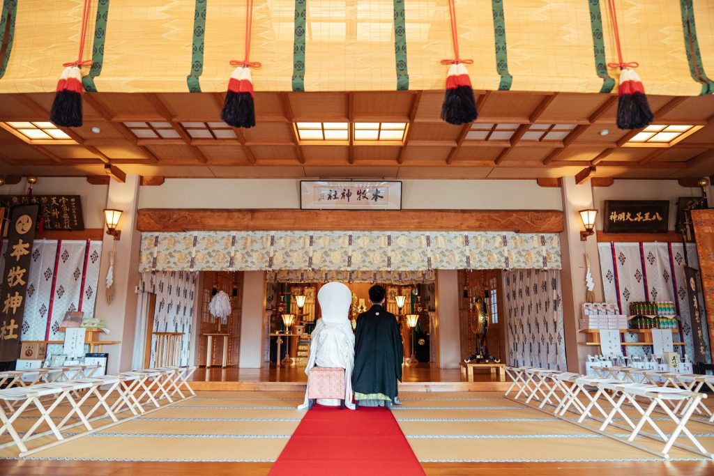本牧神社　神前式　横浜